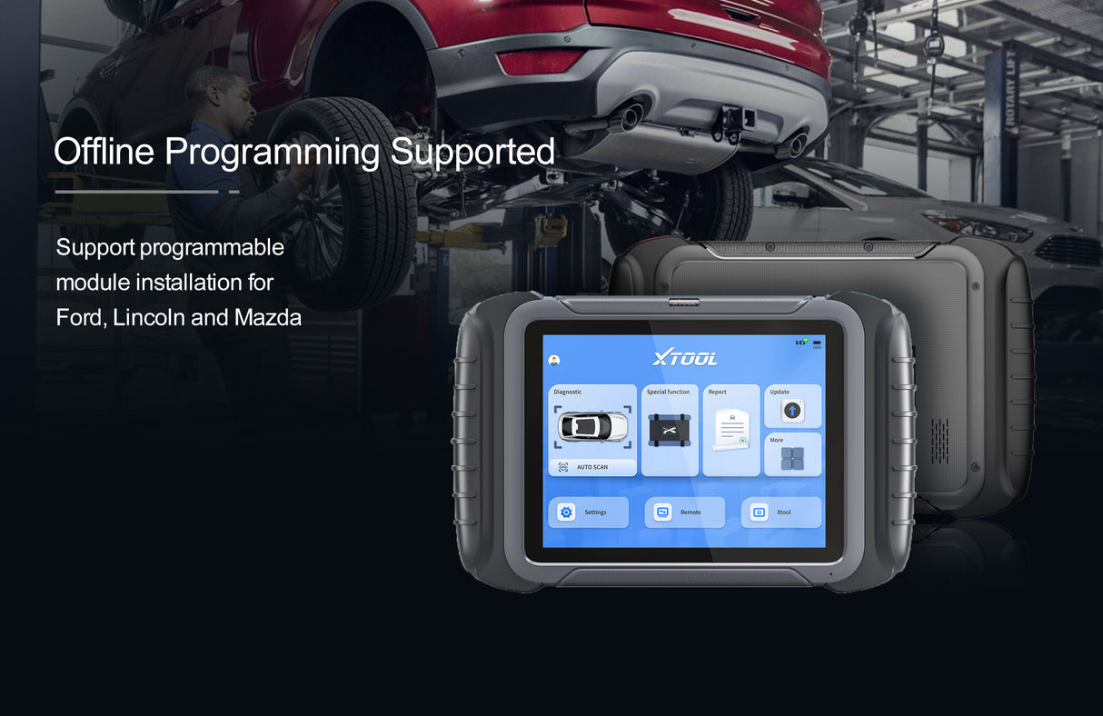 XTOOL D8W Wireless Full System Scan Tool