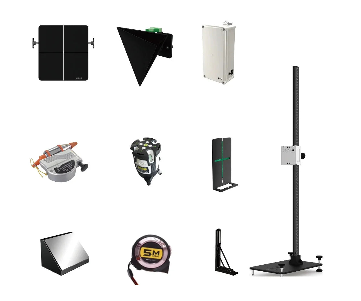 Topdon ADAS Radar 3-in-1 Calibration Kit components