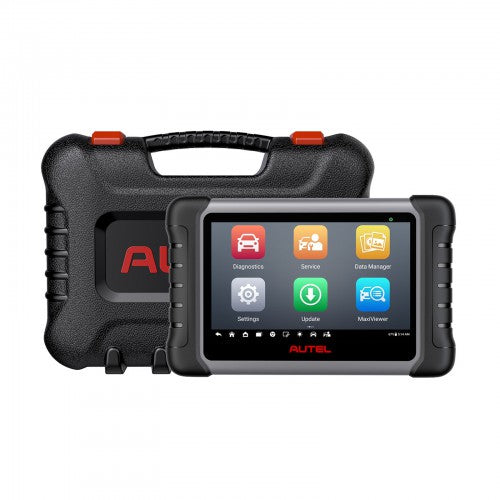 autel maxicom mk808 scan tool with case