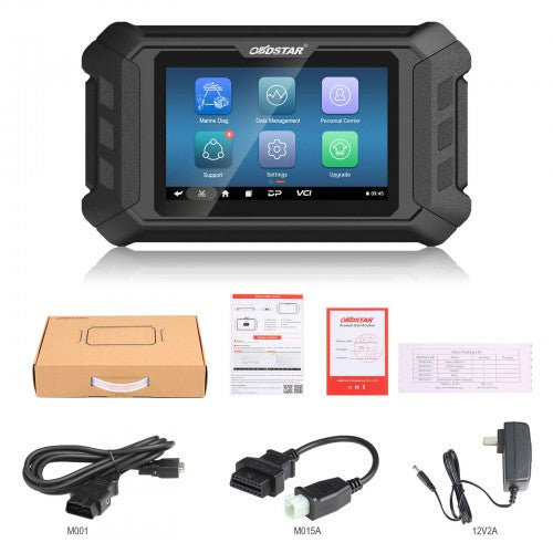 OBDSTAR iScan Honda Marine package inclusions