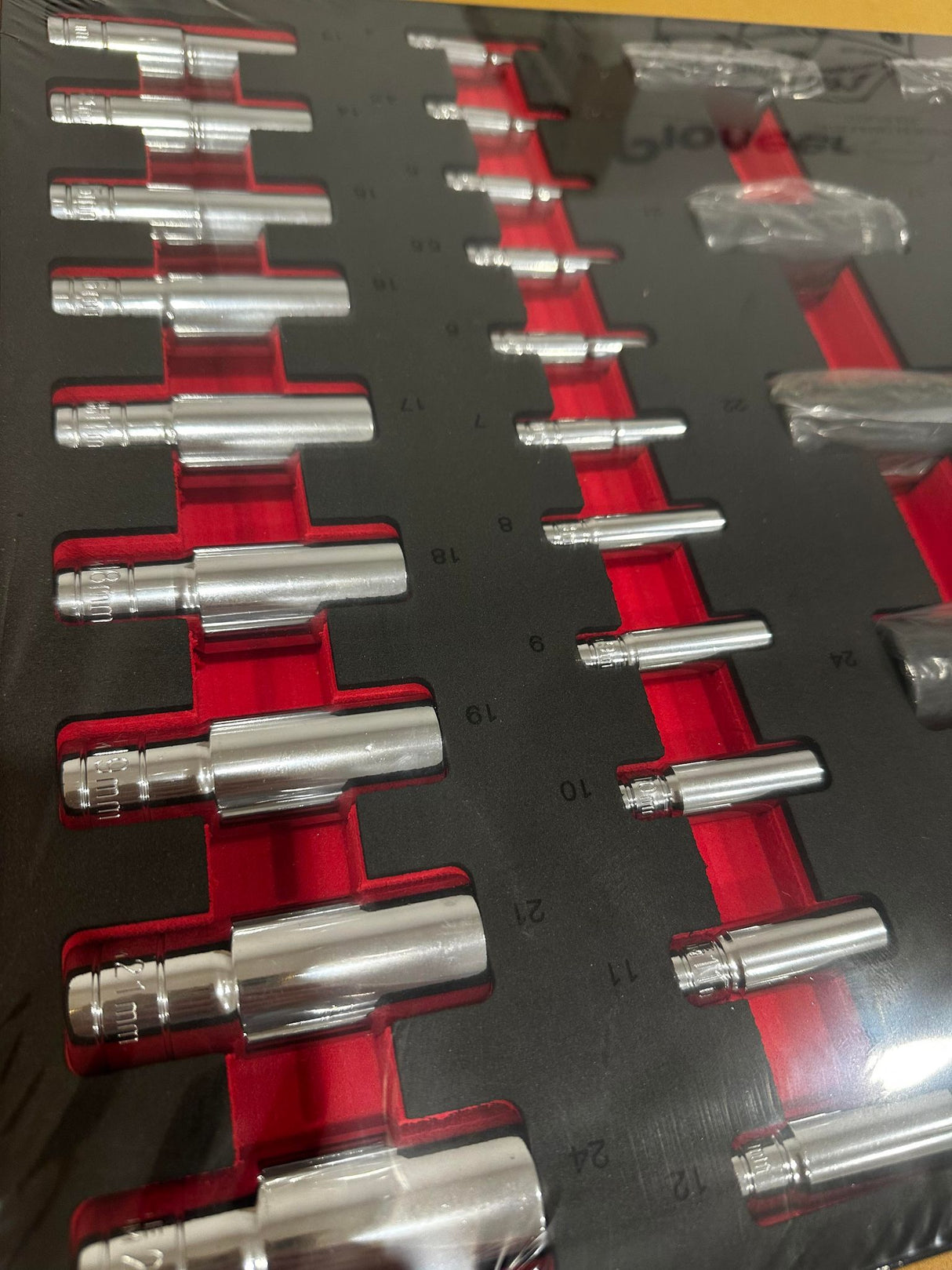 PDE Impact Socket Set 44PCE EVA Foam Tray