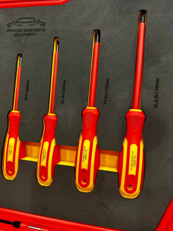 PDE Insulated Tool Set VDE Insultaed Screwdrivers + Pliers Premium