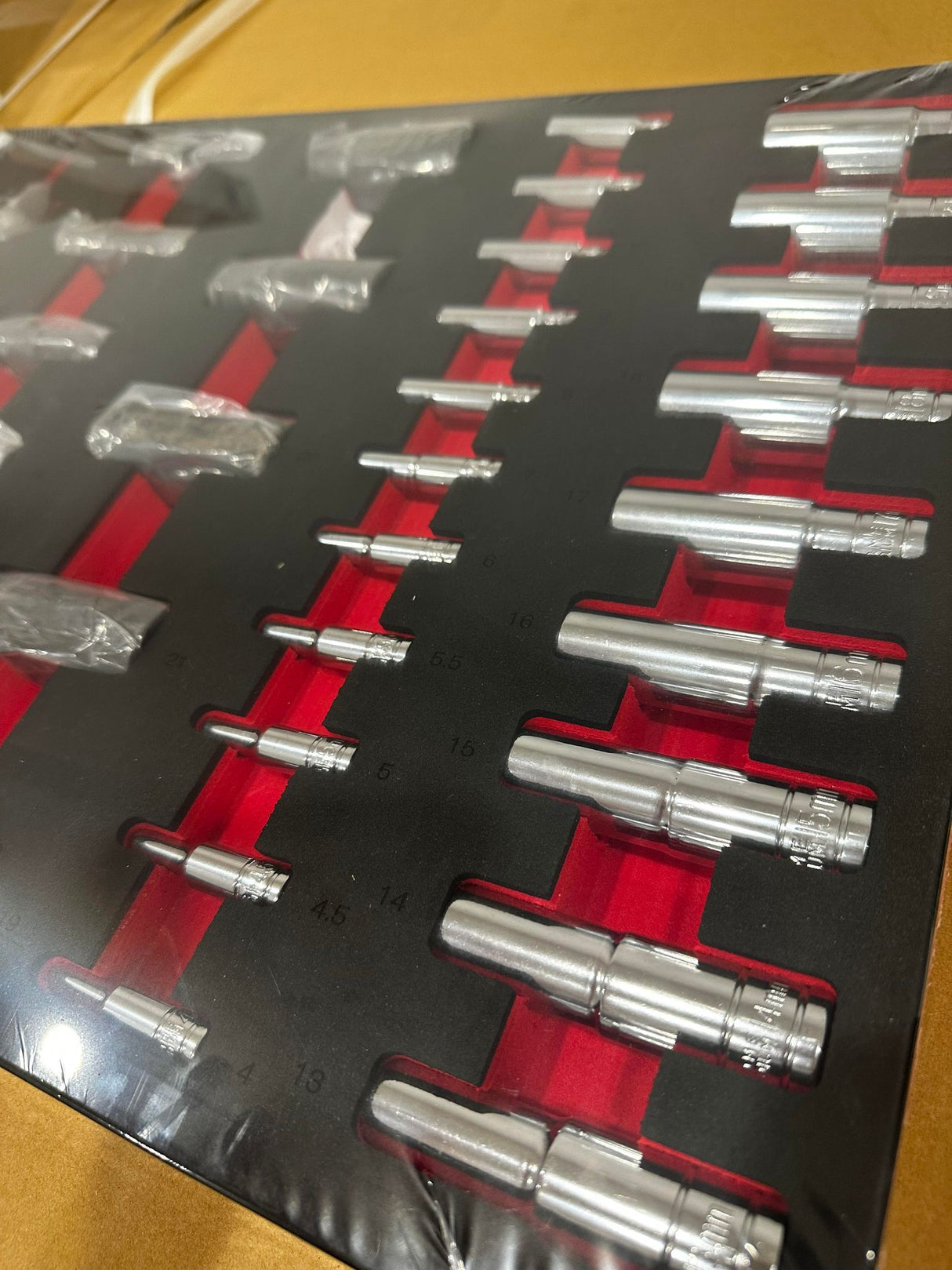 PDE Impact Socket Set 44PCE EVA Foam Tray