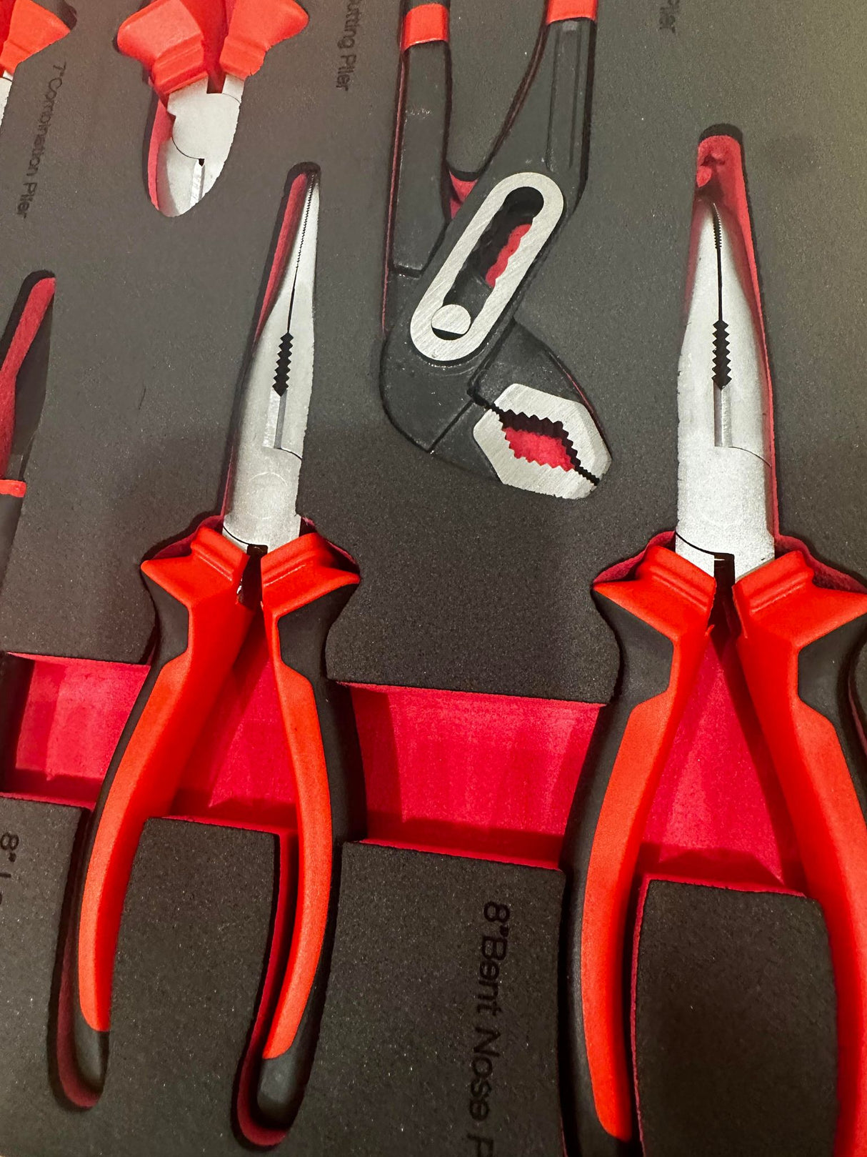 PDE Hammer and Plier Tool Set in EVA Foam Tray