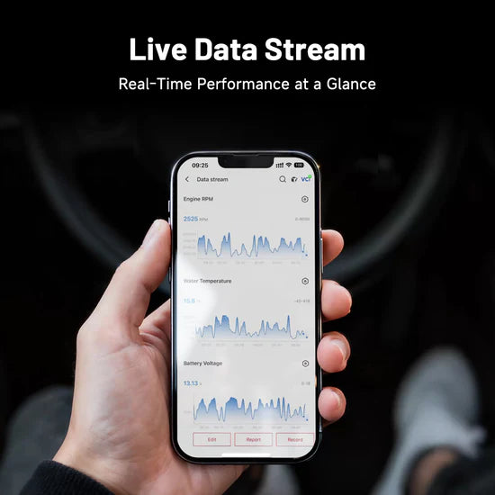 Topdon Topscan Master live data stream