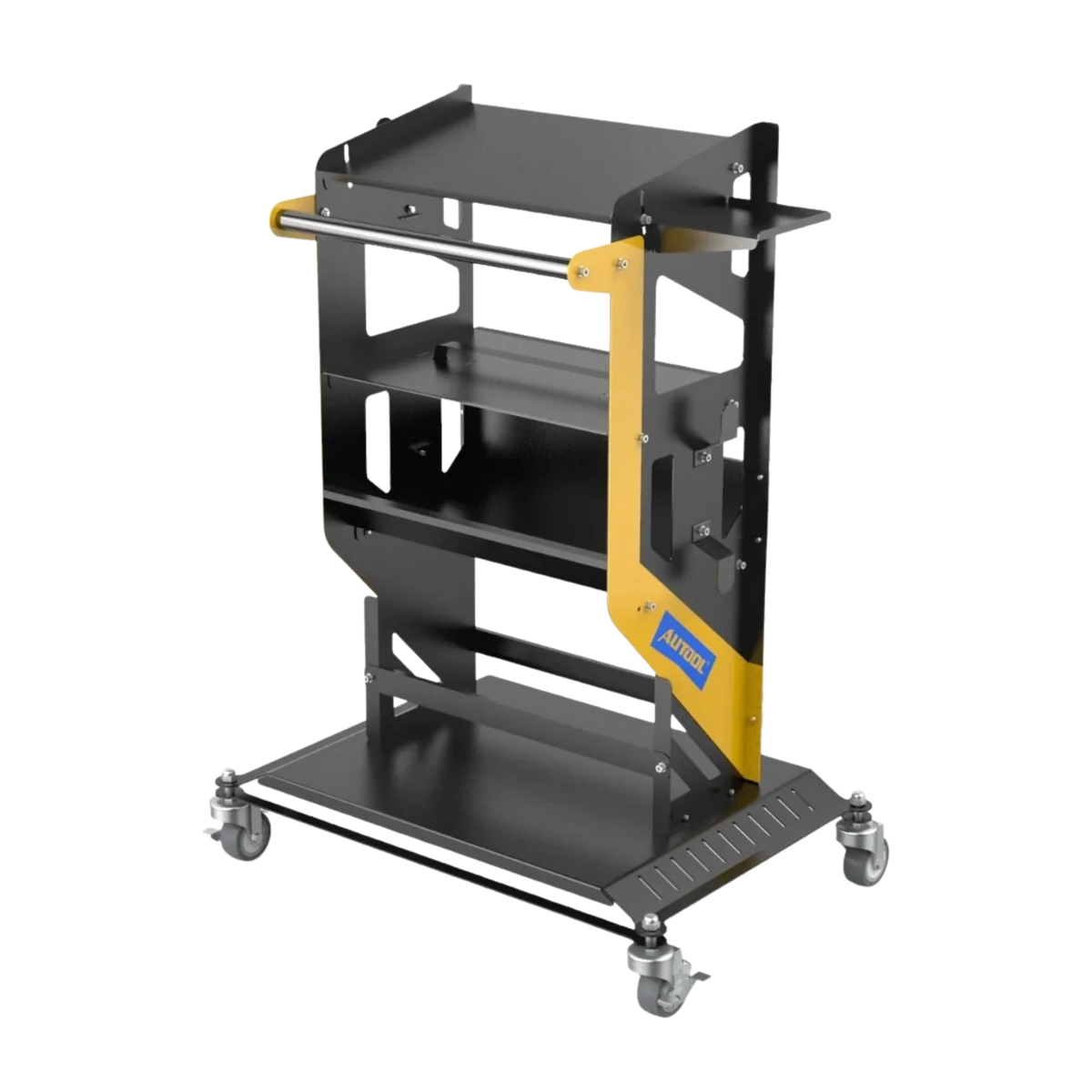 AUTOOL Heavy-Duty 3-Tier Rolling Diagnostic Tool Cart – 300kg Capacity