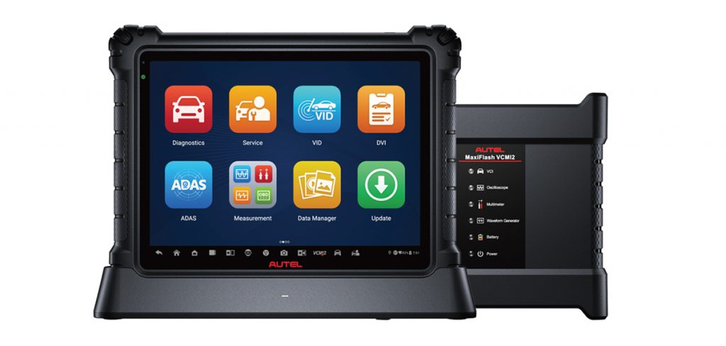 Autel MaxiSYS Ultra S2 main tablet and VCMI2 all-in-one module
