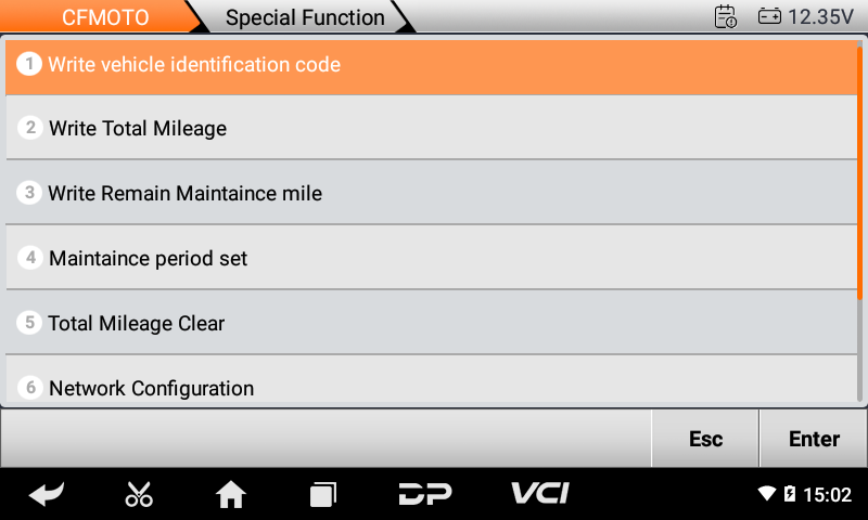 OBDSTAR iScan CFMOTO Motorcycle Diagnostic Scan Tool