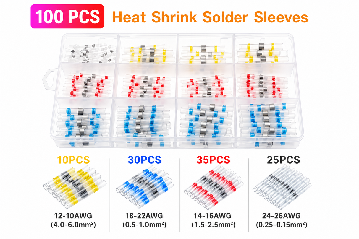 Waterproof Solder Seal Wire Connector Kits