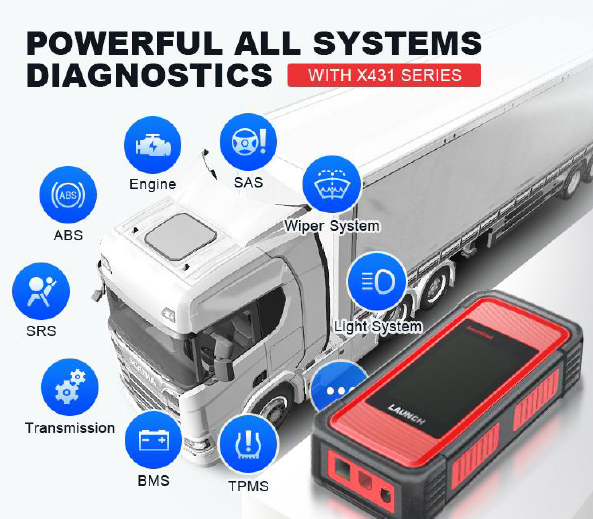 Launch X431 Smartlink C 24V Heavy Duty Truck Diagnostic Module