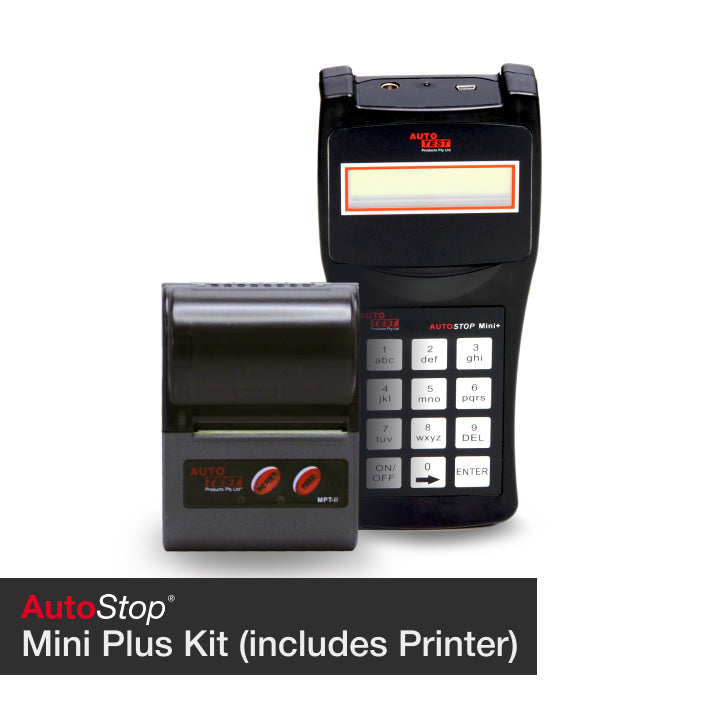 AutoStop Mini Plus2 Brake Meter with Bluetooth Printer