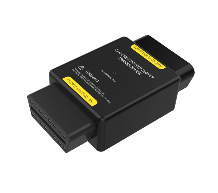 AUTOOL OBD Power Supply 24V to 12V Adapter Input Voltage 24V to Output Voltage 12V
