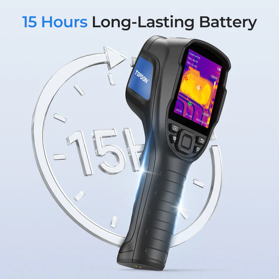 Topdon TC004 Lite thermographic camera with 15 hours long-lasting battery