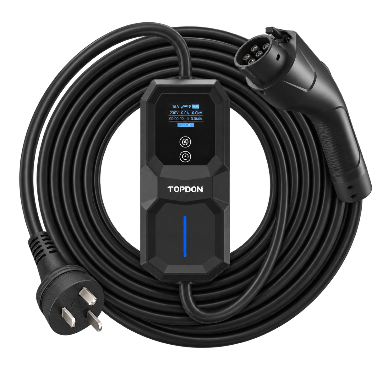 TOPDON PulseQ 10A Portable EV Charger Type 2 | Australia