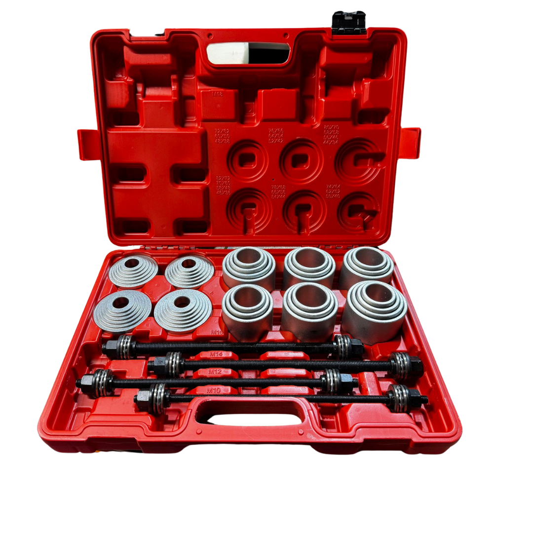 PDE 28Pce Bush & Bearing Sleeve Removal & Installation Press Pull Tool Kit