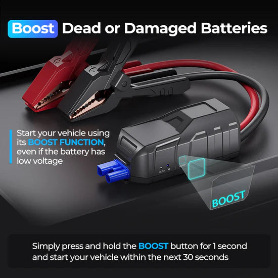 Topdon V2200 PLUS Jump Starter + Battery Tester 2200A