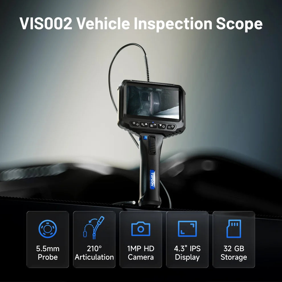 Topdon VIS002 Articulating Inspection Camera / Borescope