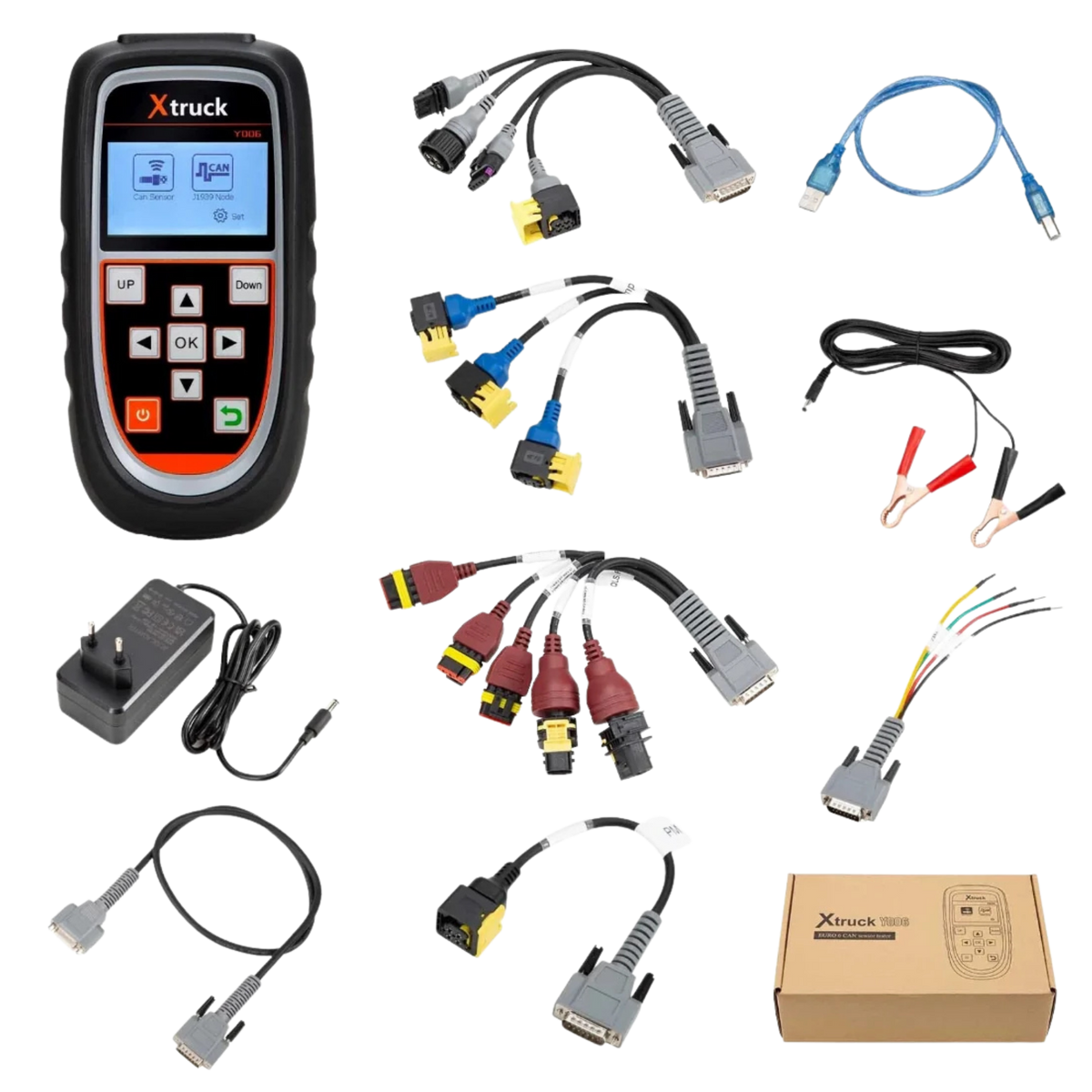 Xtruck Y006 Heavy Duty Truck Euro 6 NOx PM Sensor & Urea Pump Tester