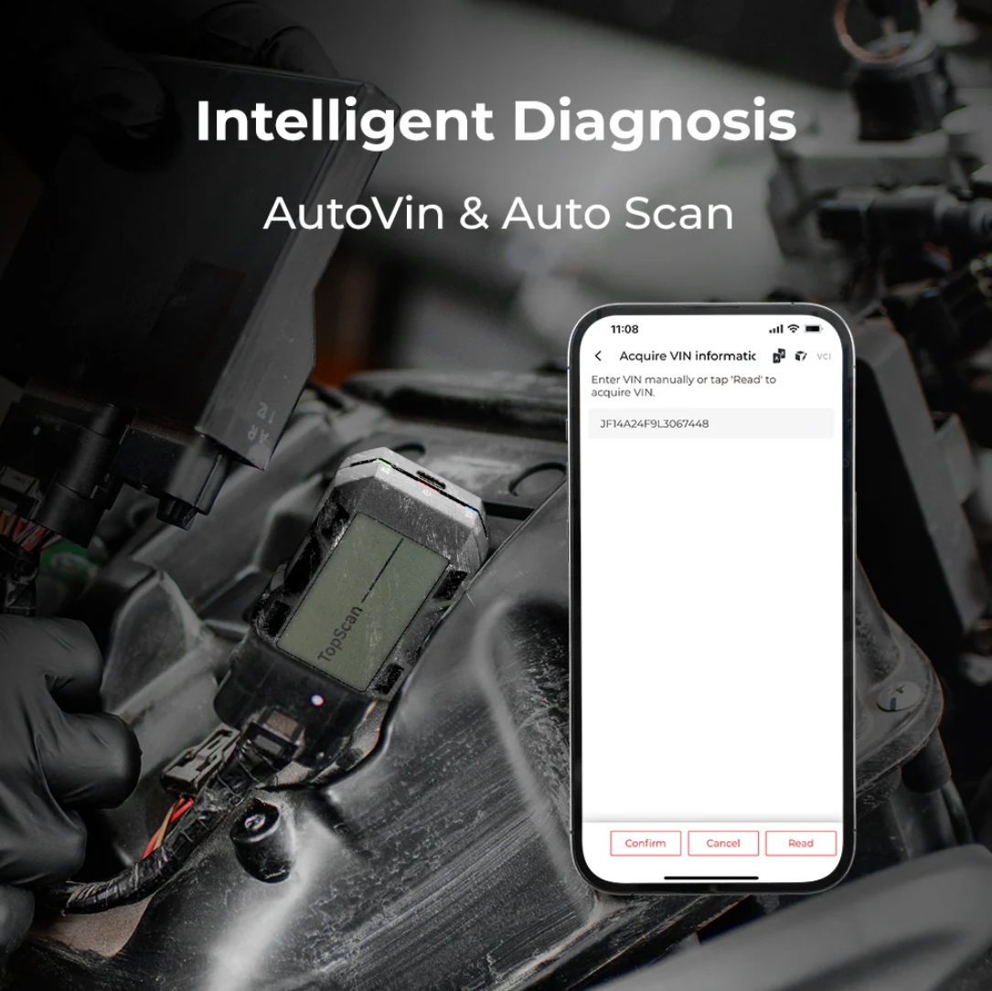 Topdon motorcycle diagnostic scan tool