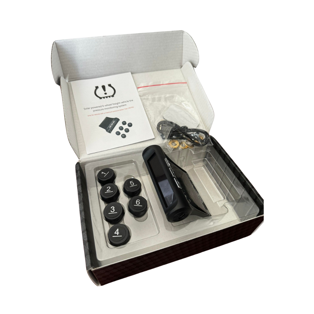 Solar Powered TPMS - Trucks + Motorhomes