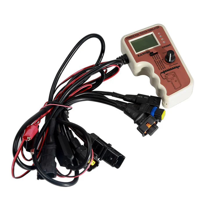 common rail pressure tester and simulator for Bosch, Denso, and Delphi systems