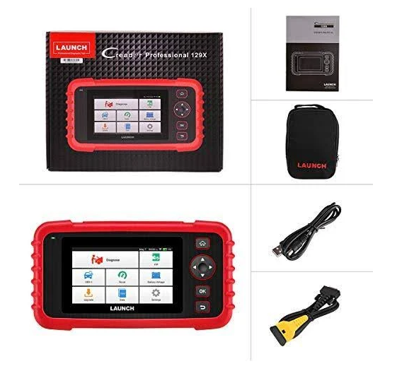 LAUNCH CRP129X OBD2 SCAN TOOL FULL KIT