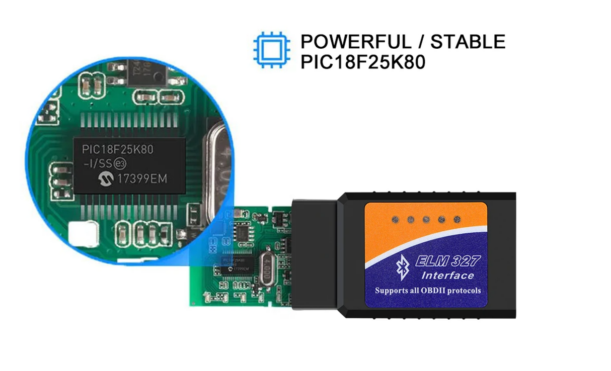 ELM327 WiFi OBD2 code reader