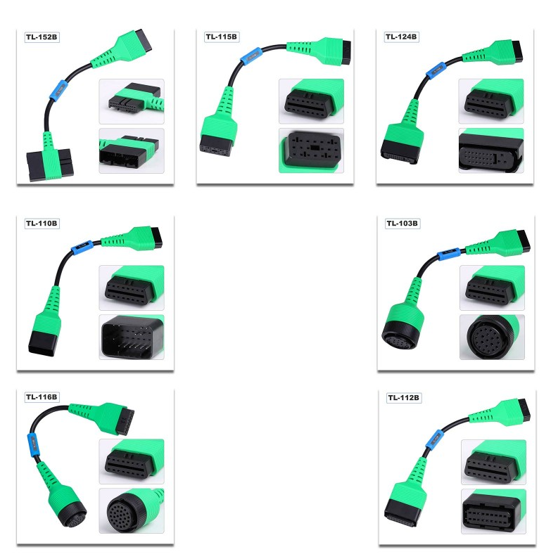 launch EV upgrade kit cable adapters