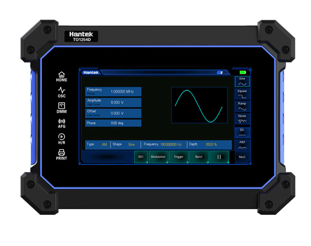 Hantek TO1254D Touch Screen Digital Oscilloscope 4 Channel