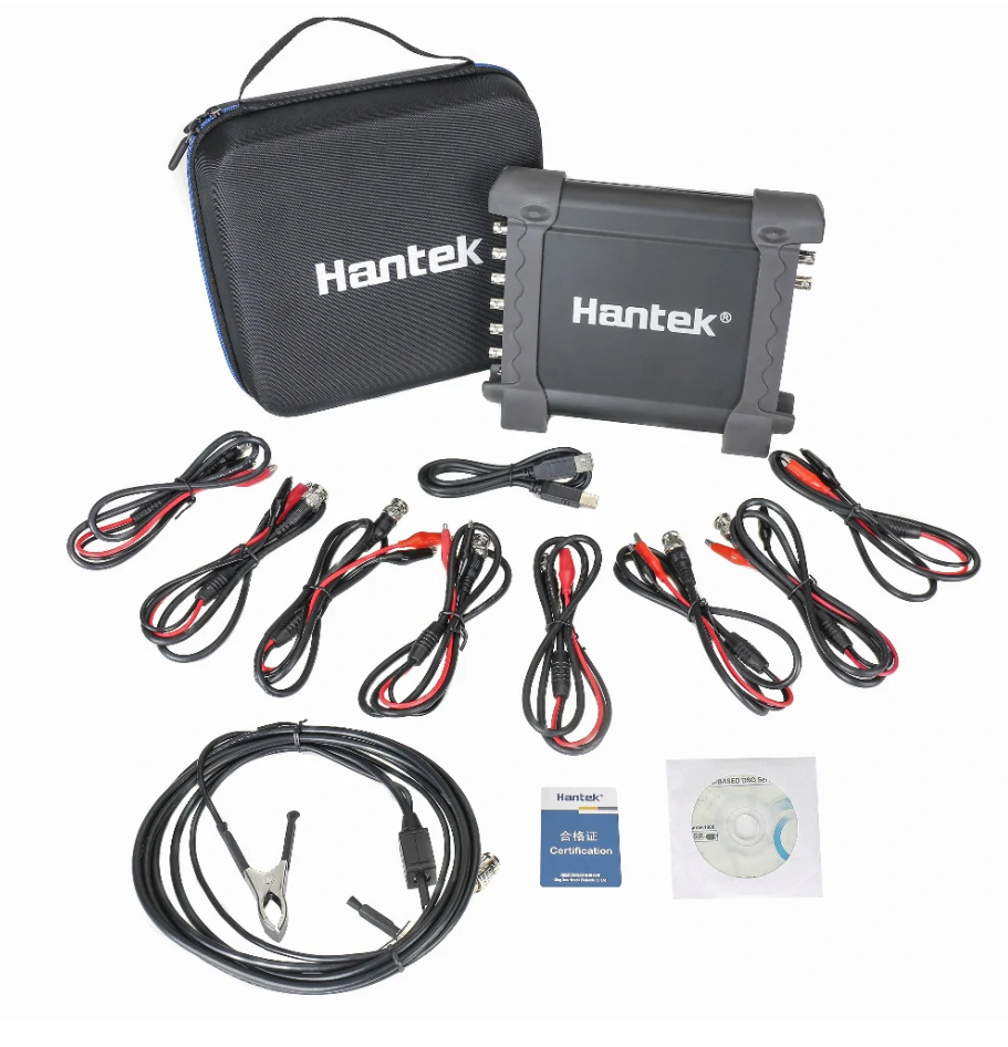 Hantek 1008C 8 Channel oscilloscope kit