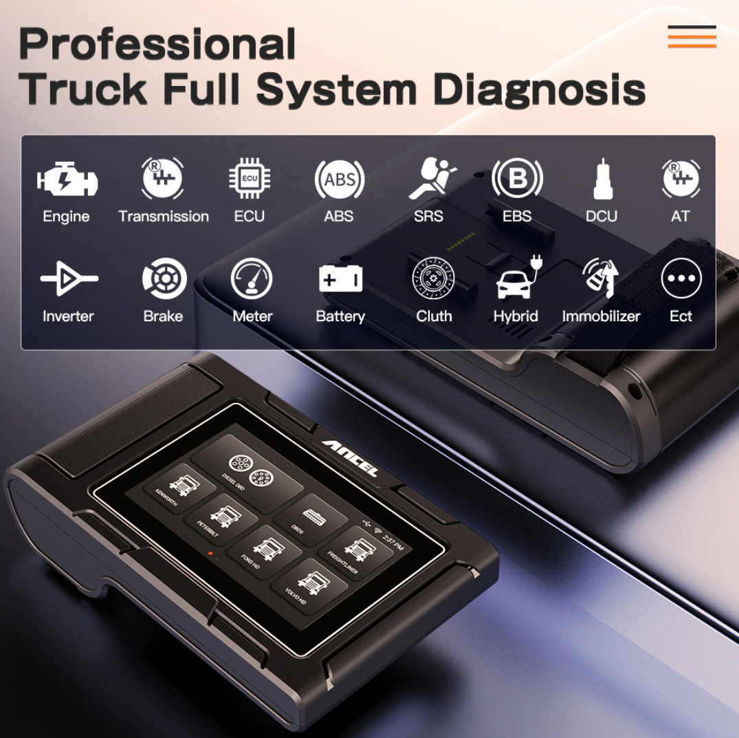 Ancel HD3200 HD 12/24V Diagnostic Scan Tool