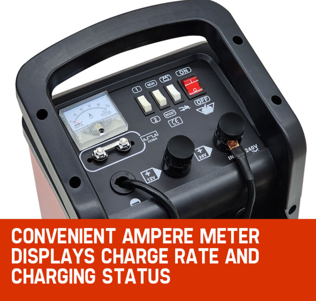 ROSSI BT-750P ampere meter and control panel