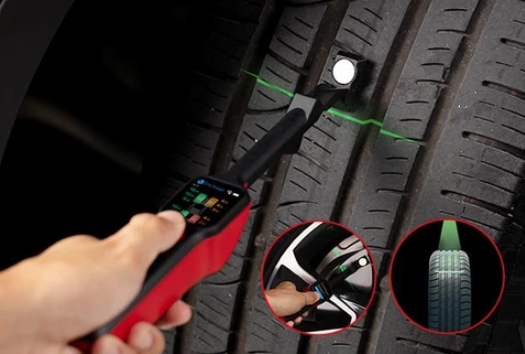 Autel TBE200 MaxiTPMS Laser Tyre Tread Depth & Brake Disk Wear Examiner - Premium Diagnostic Equipment