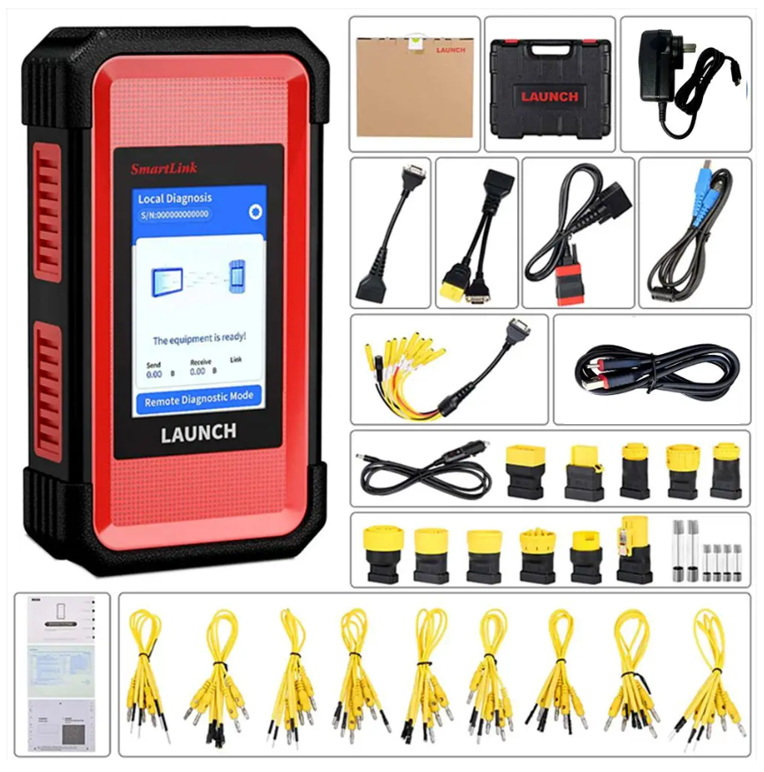 Launch X431 V+ HD remote diagnosis function screen