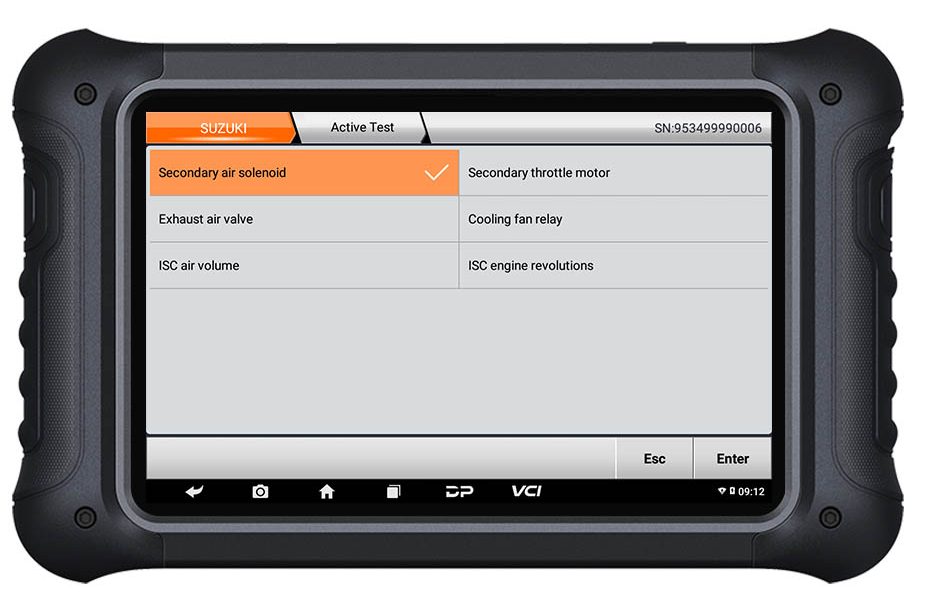 OBDSTAR MS70 Universal Motorcycle Diagnostic Scan Tool