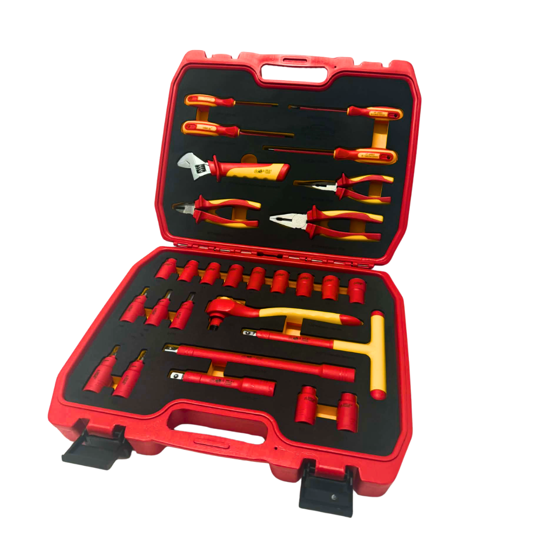 PDE VDE Insulated Socket and Pliers Tool Set 28PCE