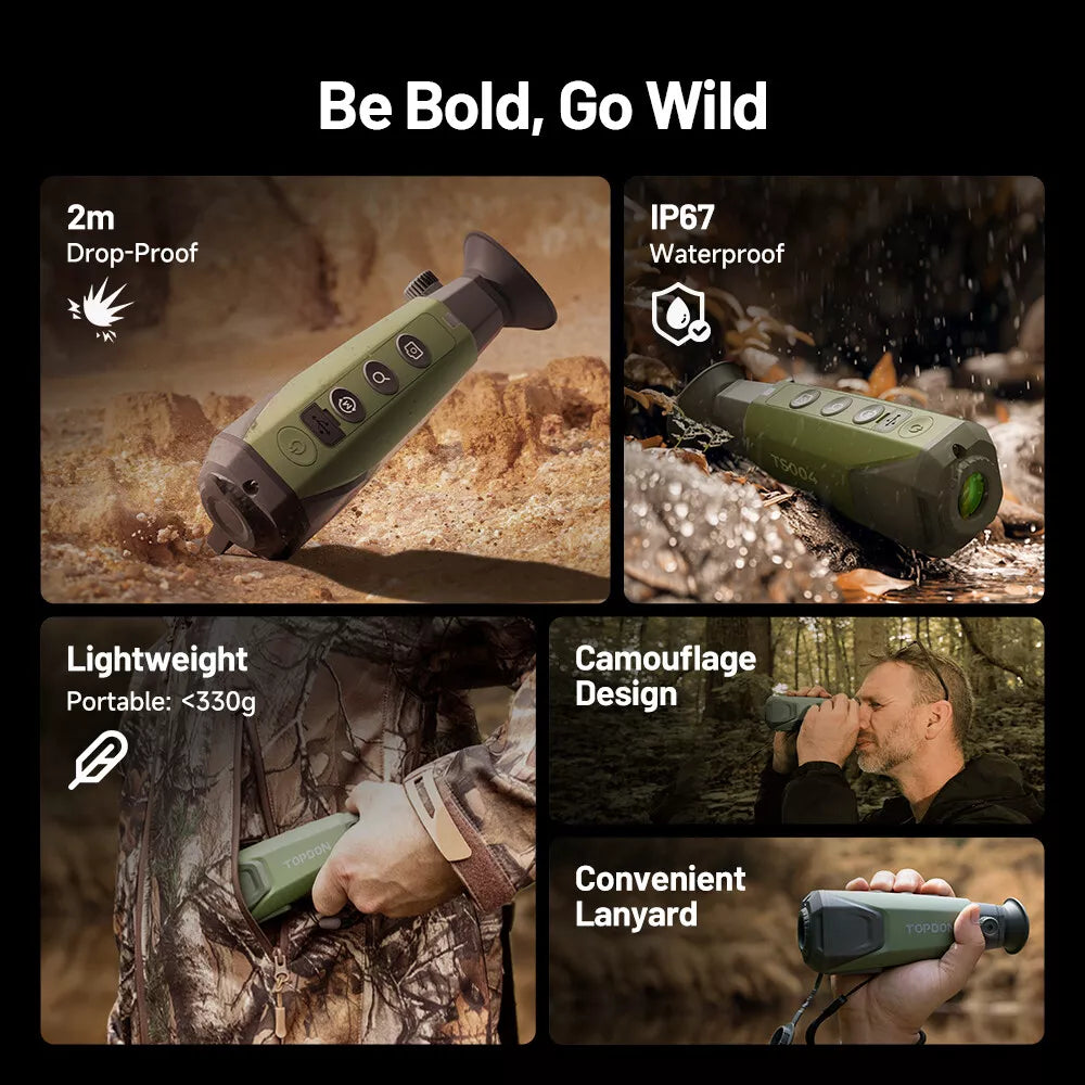 Topdon TS004 8x Zoom Thermal Monocular