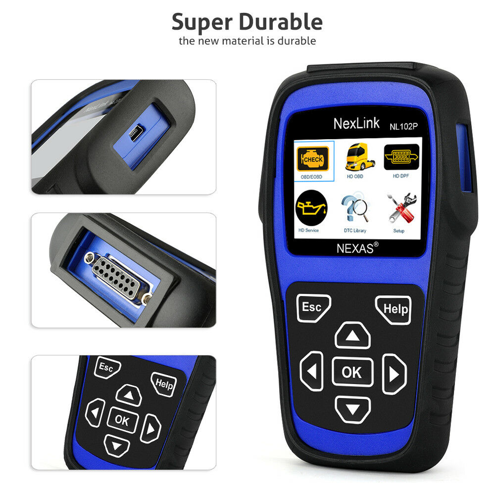 nexas nl102p 24v truck diagnostic scan tool