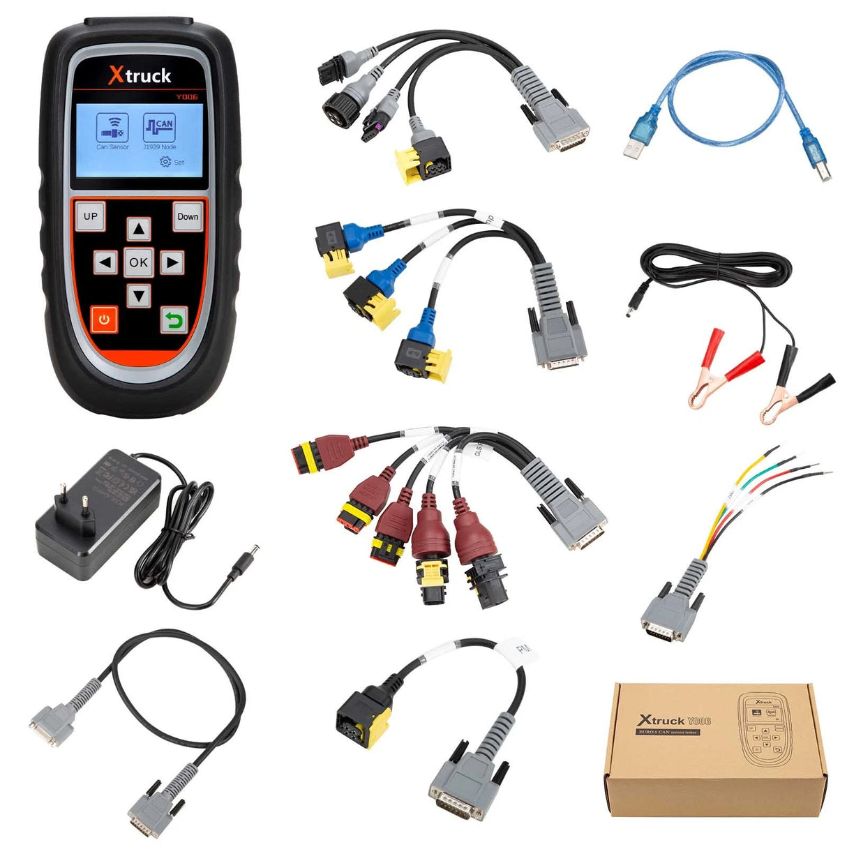 Xtruck Y006 Heavy Duty Truck Euro 6 NOx / PM Sensor & Urea Pump Tester