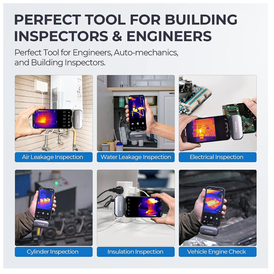 Topdon TC002 IR Thermal Imaging Infared Camera IOS for iPhone