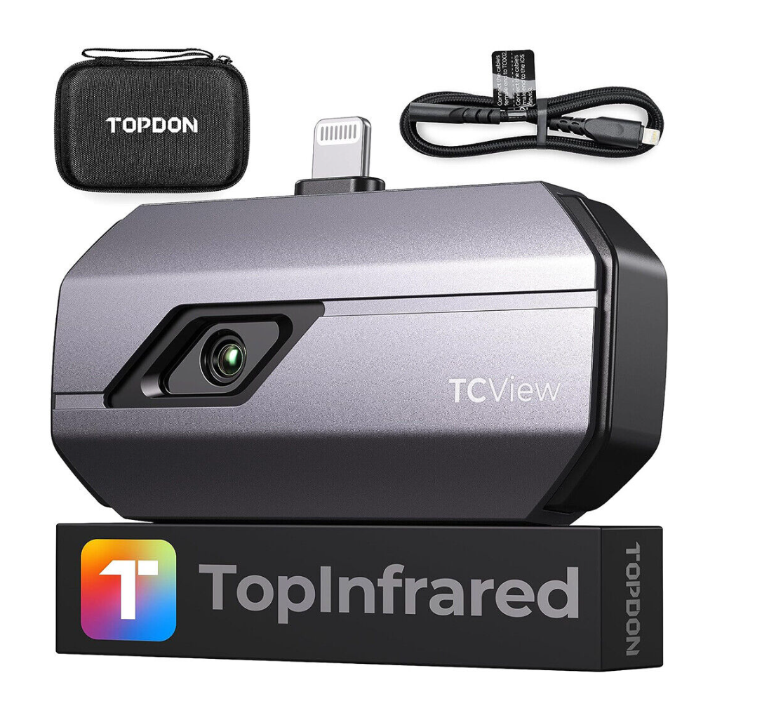 Topdon TC002 IR Thermal Imaging Infared Camera IOS for iPhone