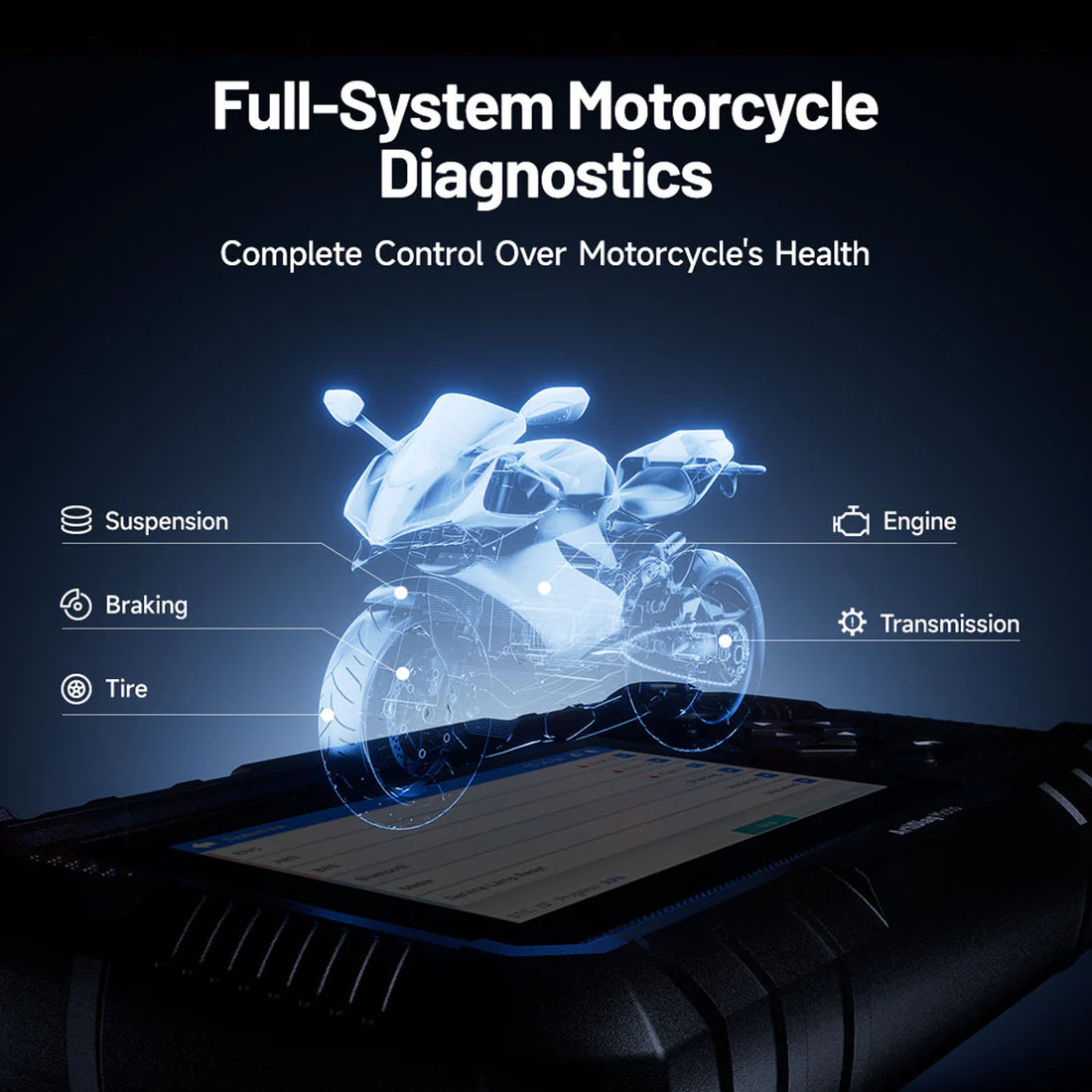 Topdon ArtiDiag Moto full-system motorcycle diagnostics