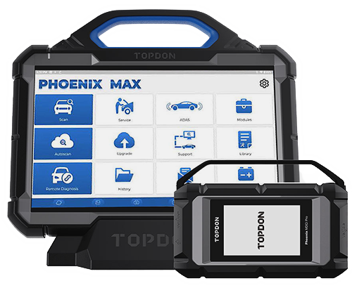 Topdon Phoenix Max EV Diagnostic Scan Tool For Electric Vehicles