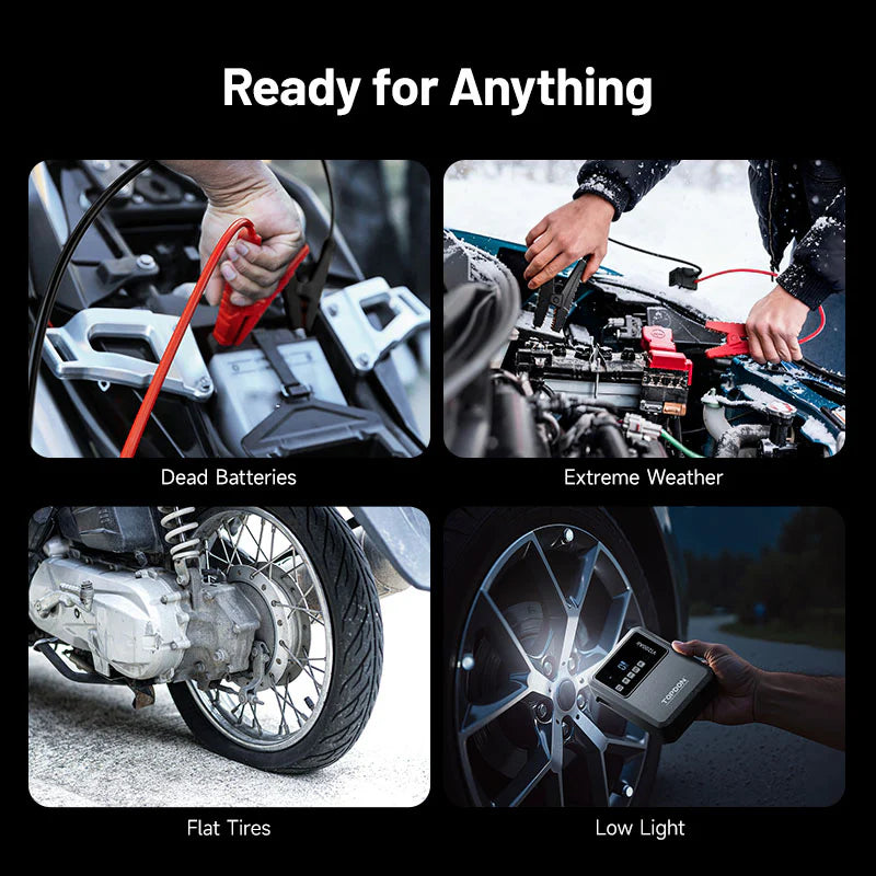 Topdon V1200Air Jump Starter & Tyre Inflator