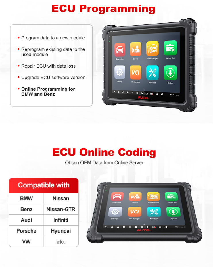 Autel MaxiCOM Ultra Lite Professional Diagnostic Scan Tool