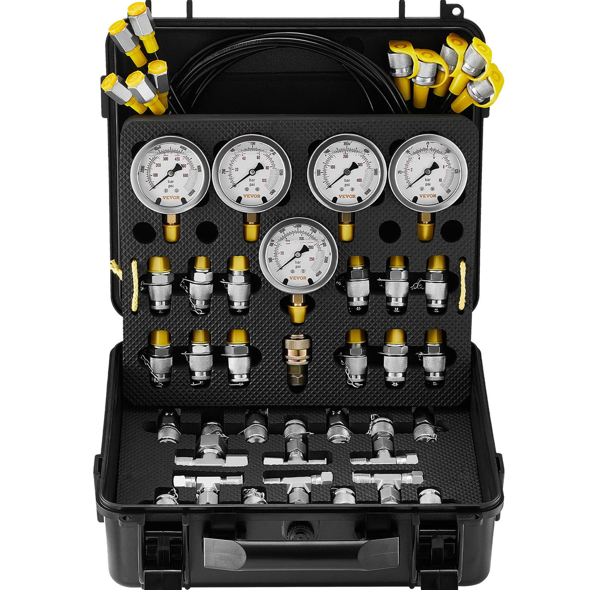 VEVOR Hydraulic Pressure Test Kit for Heavy Machinery