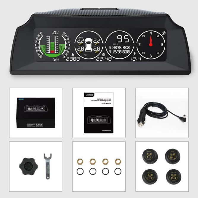 AUTOOL X91 package inclusions