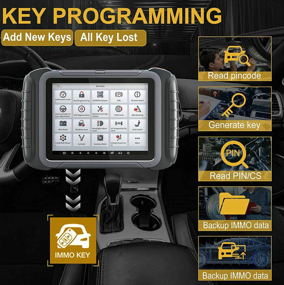 XTOOL D8W Wireless Full System Scan Tool