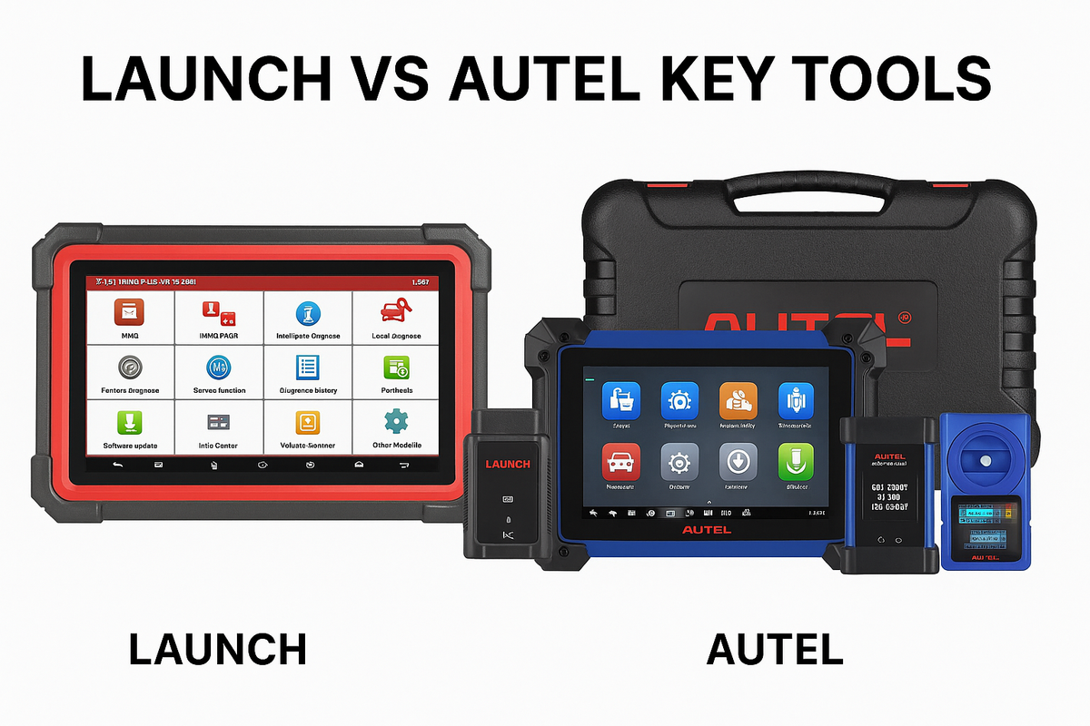 Autol Key Programmer Key Programmer Comparison - Launch Immo Plus VS Autel IM608 II Key ...