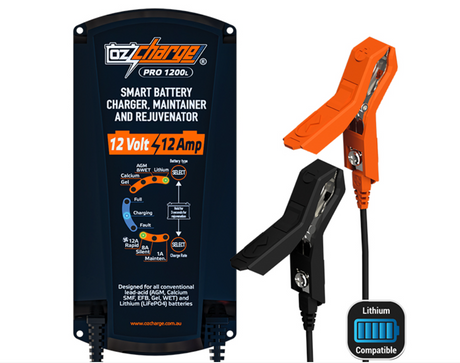 OzCharge Best Car Battery Charger 